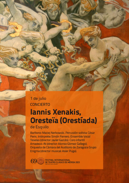 Festival Internacional de Teatro Clásico de Mérida #Merida69 - Iannis Xenakis, Oresteïa (Orestíada) de Esquilo